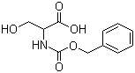 structure of CAS# 2768-56-1, N-[(Benzyloxy)carbonyl]serine