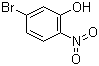 structure of CAS# 27684-84-0, 5-Bromo-2-nitrophenol