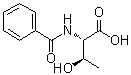 structure of CAS# 27696-01-1, N-Benzoyl-L-threonine