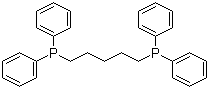 structure of CAS# 27721-02-4, 1,5-Bis(diphenylphosphino)pentane