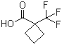 structure of CAS# 277756-45-3, 1-三氟甲基环丁烷-1-羧酸
