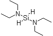structure of CAS# 27804-64-4, Bis(diethylamino)silane