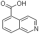 structure of CAS# 27810-64-6, 异喹啉-5-甲酸