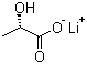 structure of CAS# 27848-80-2, L-乳酸锂
