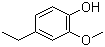 structure of CAS# 2785-89-9, 4-Ethyl-2-methoxyphenol