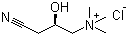 structure of CAS# 2788-28-5, D-Carnitinenitrile chloride