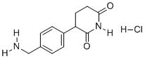 CAS 登录号：2789680-26-6, 3-(4-(氨基甲基)苯基)哌啶-2,6-二酮盐酸盐