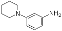 structure of CAS# 27969-75-1, 3-Piperidin-1-ylaniline