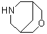structure of CAS# 280-75-1, 3-Oxa-7-azabicyclo[3.3.1]nonane