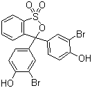 structure of CAS# 2800-80-8, Bromophenol Red