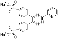 structure of CAS# 28048-33-1, Ferrozine disodium salt