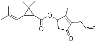 structure of CAS# 28057-48-9, D-trans-Allethrin