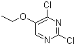 structure of CAS# 280582-25-4, 2,4-Dichloro-5-ethoxypyrimidine