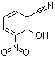 structure of CAS# 28177-79-9, 2-羟基-3-硝基苯甲腈