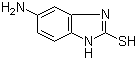 structure of CAS# 2818-66-8, 5-氨基-2-巯基苯并咪唑