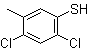 structure of CAS# 28225-88-9, 2,4-Dichloro-5-methylbenzenethiol