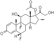 CAS 登录号：2823-42-9, 双氟美松醋酸酯