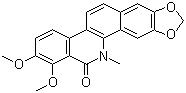 CAS # 28342-33-8, Oxychelerythrine, Dihydrooxochelerythrine, 1,2-Dimethoxy-12-methyl[1,3]benzodioxolo[5,6-c]phenanthridin-13(12H)-one