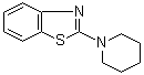 CAS 登录号：2851-08-3, 2-(1-哌啶基)苯并噻唑