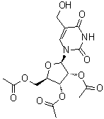 CAS # 285549-57-7, 5-(Hydroxymethyl)uridine 2',3',5'-triacetate