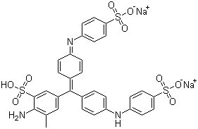 structure of CAS# 28631-66-5, 苯胺蓝