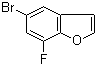 structure of CAS# 286836-04-2, 5-溴-7-氟苯并呋喃