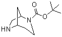 structure of CAS# 286946-98-3, 2,6-二氮杂双环[3.2.1]辛烷-2-羧酸叔丁酯