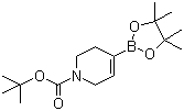 structure of CAS# 286961-14-6, N-Boc-1,2,5,6-tetrahydropyridine-4-boronic acid pinacol ester