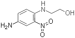 structure of CAS# 2871-01-4, 2-(4-Amino-2-nitroanilino)-ethanol