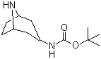 structure of CAS# 287114-25-4, tert-Butyl 8-azabicyclo[3.2.1]octan-3-ylcarbamate