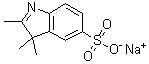 structure of CAS# 287188-58-3, 2,3,3-三甲基-3H-吲哚-5-磺酸钠