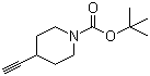 structure of CAS# 287192-97-6, 1-Boc-4-乙炔基哌啶
