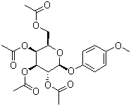 CAS # 2872-65-3, 4-Methoxyphenyl 2,3,4,6-tetra-O-acetyl-beta-D-galactopyranoside
