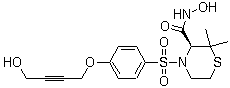 structure of CAS# 287405-51-0, 阿雷司他