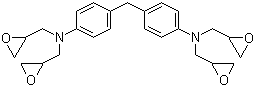 structure of CAS# 28768-32-3, 4,4'-Methylenebis(N,N-diglycidylaniline)