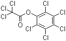 structure of CAS# 2879-60-9, 三氯乙酸五氯苯酯