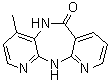 structure of CAS# 287980-84-1, 5,11-Dihydro-4-methyl-6H-dipyrido[3,2-b:2',3'-e][1,4]diazepin-6-one