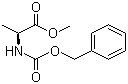 structure of CAS# 28819-05-8, N-[(Phenylmethoxy)carbonyl]-L-alanine methyl ester