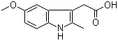CAS # 2882-15-7, 5-Methoxy-2-methyl-3-indoleacetic acid
