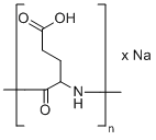 CAS 登录号：28829-38-1, 聚谷氨酸钠