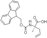 structure of CAS# 288617-71-0, N-芴甲氧羰基-alpha-烯丙基-L-丙氨酸