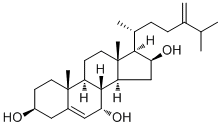 CAS 登录号：289054-34-8, 麦角甾-5,24(28)-二烯-3,7,16-三醇