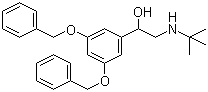 CAS 登录号：28924-25-6, 1-[3,5-二(苄氧基)苯基]-2-(叔丁基氨基)乙醇