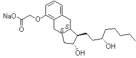 structure of CAS# 289480-64-4, Treprostinil sodium