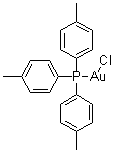structure of CAS# 28978-10-1, Chloro[tris(4-methylphenyl)phosphine]gold