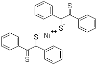 structure of CAS# 28984-20-5, 双(二硫代二苯乙二酮)合镍