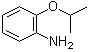 structure of CAS# 29026-74-2, 2-(1-Methylethoxy)aniline