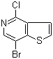 structure of CAS# 29064-76-4, 7-溴-4-氯噻吩并[3,2-c]吡啶