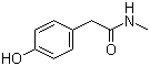 structure of CAS# 29121-34-4, 4-Hydroxy-N-methylbenzeneacetamide