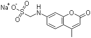 CAS # 29197-94-2, Coumarin 175, Sodium [(4-methyl-2-oxochromen-7-yl)amino]methanesulfonate